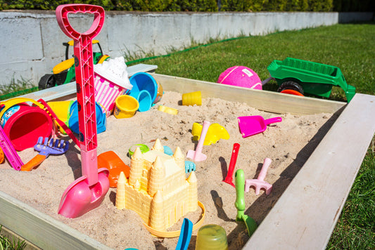Childcare centre sandpit
